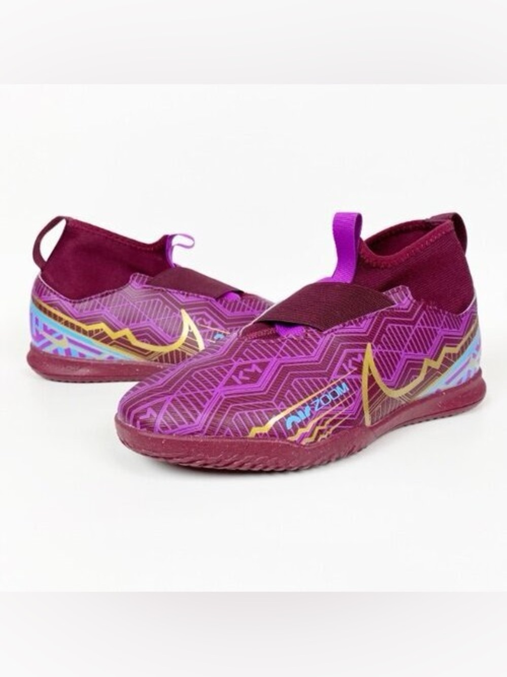 Nike Mercurial Zoom Superfly 9 Academy Km Shoes size 3.5Y Big Kids